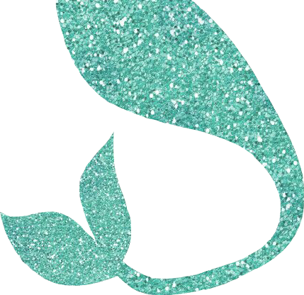 Freeuse Mermaid Tail Clipart - Blank Mermaid Invitation Themes (429x416), Png Download