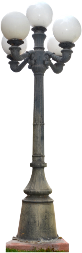 Street Light Png Download Image - Lamp Post Street Light Png (582x1024), Png Download