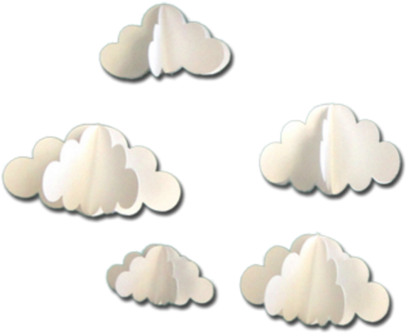 Paper Clouds Png - Royal Icing (728x546), Png Download