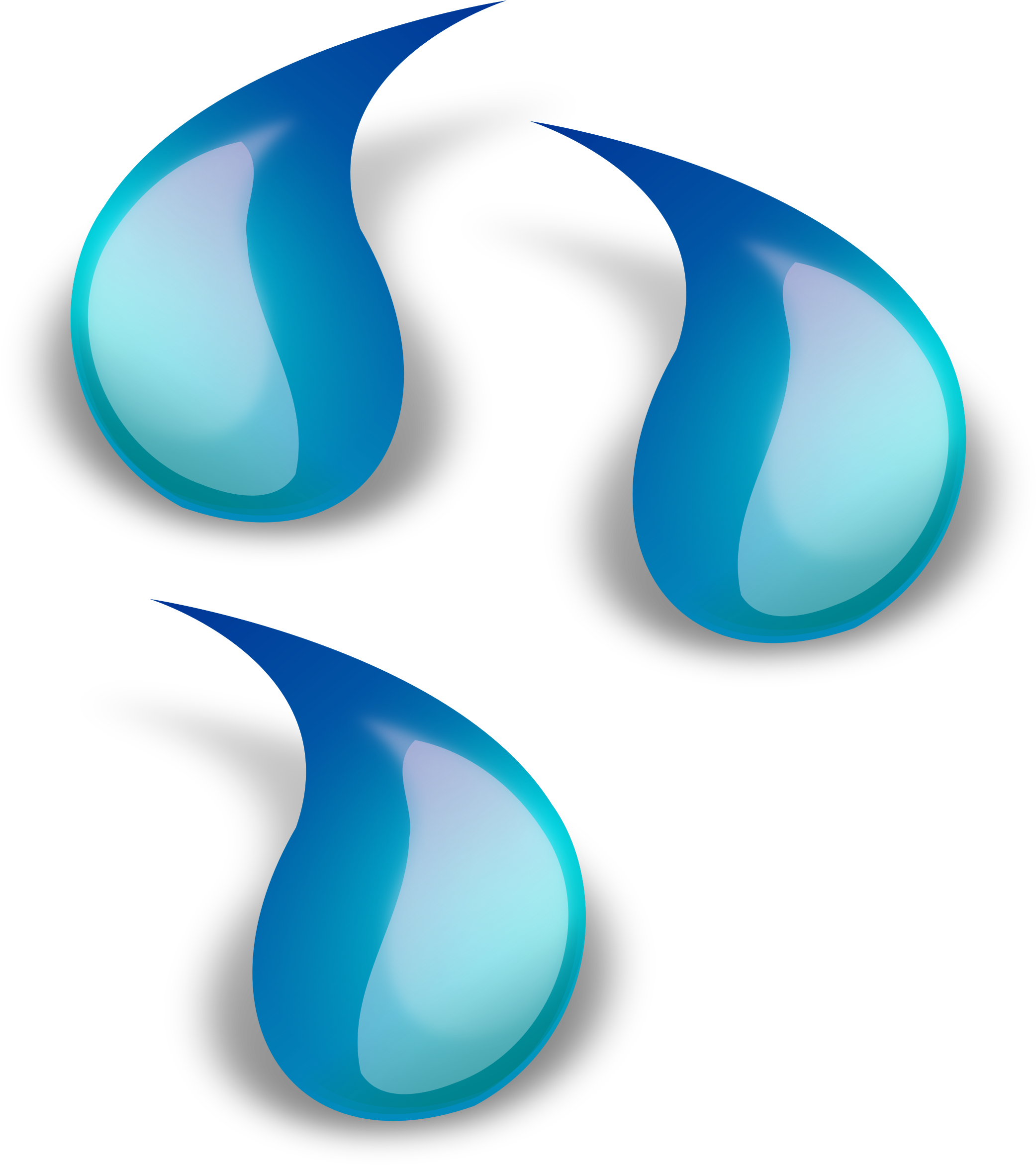 This Free Icons Png Design Of Water Drop 1 (2096x2400), Png Download