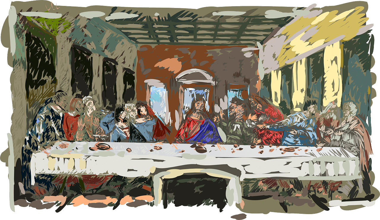 Download Last Supper Vector Full Size PNG Image PNGkit