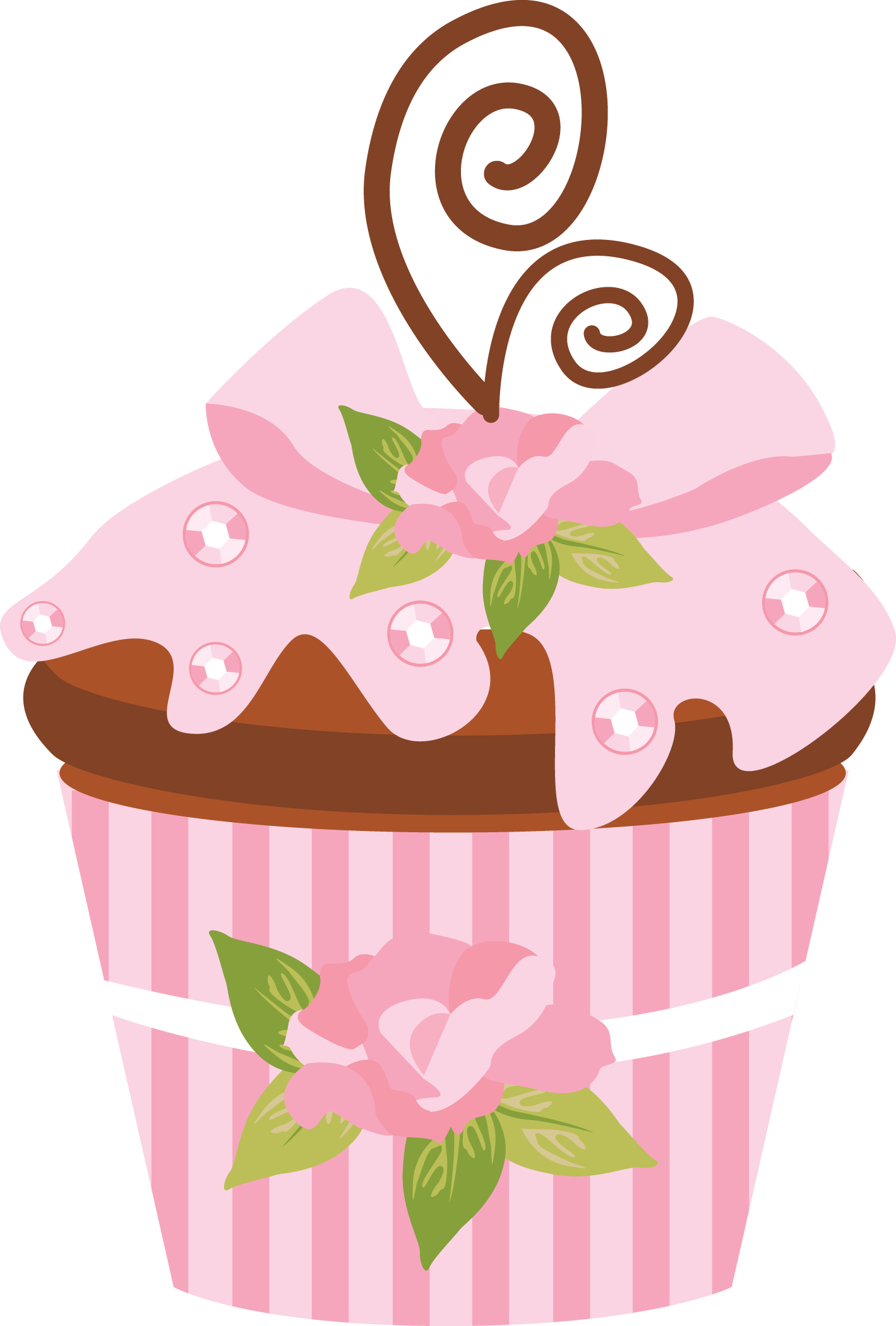 Clip Royalty Free Library Photo By Danimfalcao Minus - Cupcake Art Png (1419x2100), Png Download