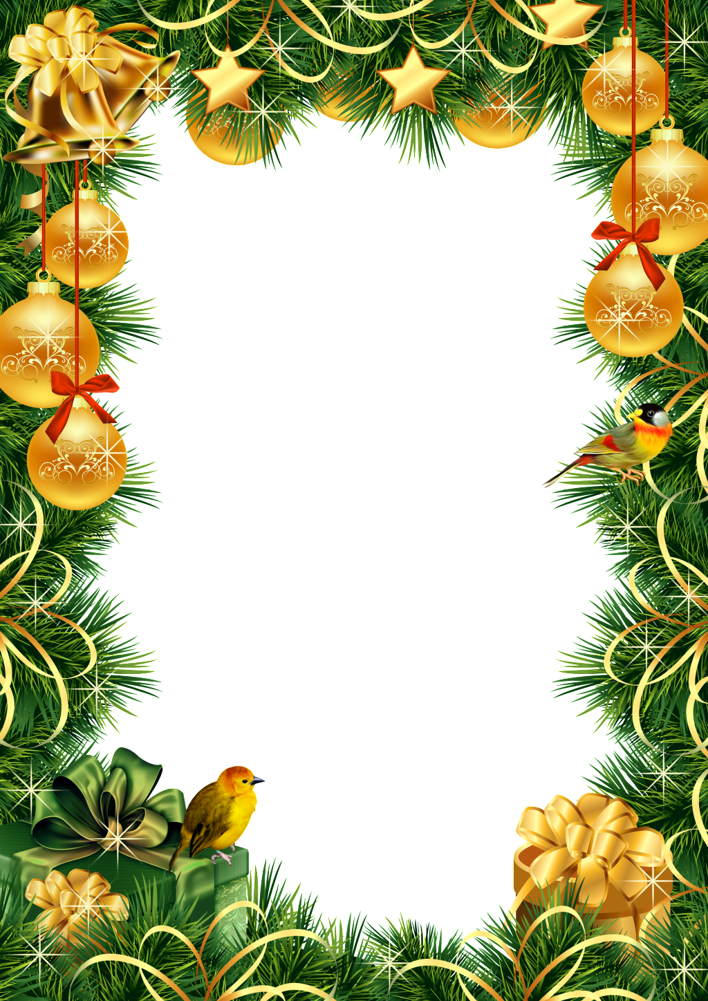 Christmas Png Ornament Border - City Hall (1024x1448), Png Download