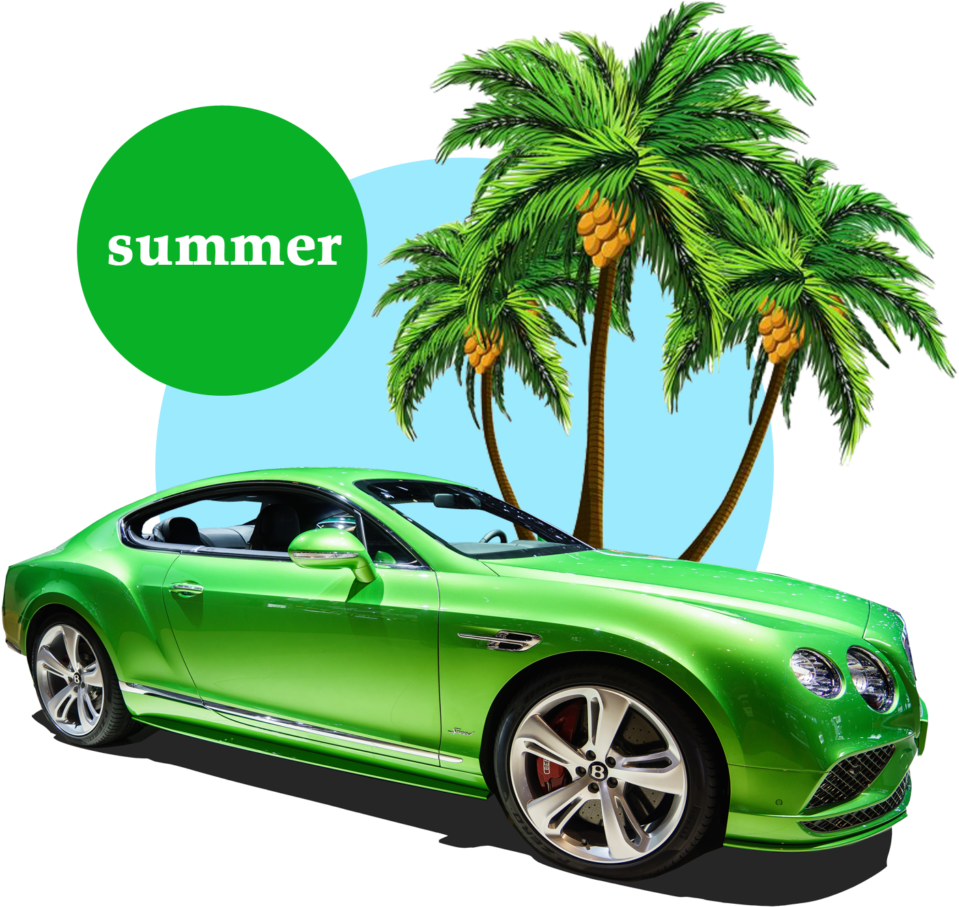 Free Summer Palm Tree Png - Summer Png (1024x1024), Png Download