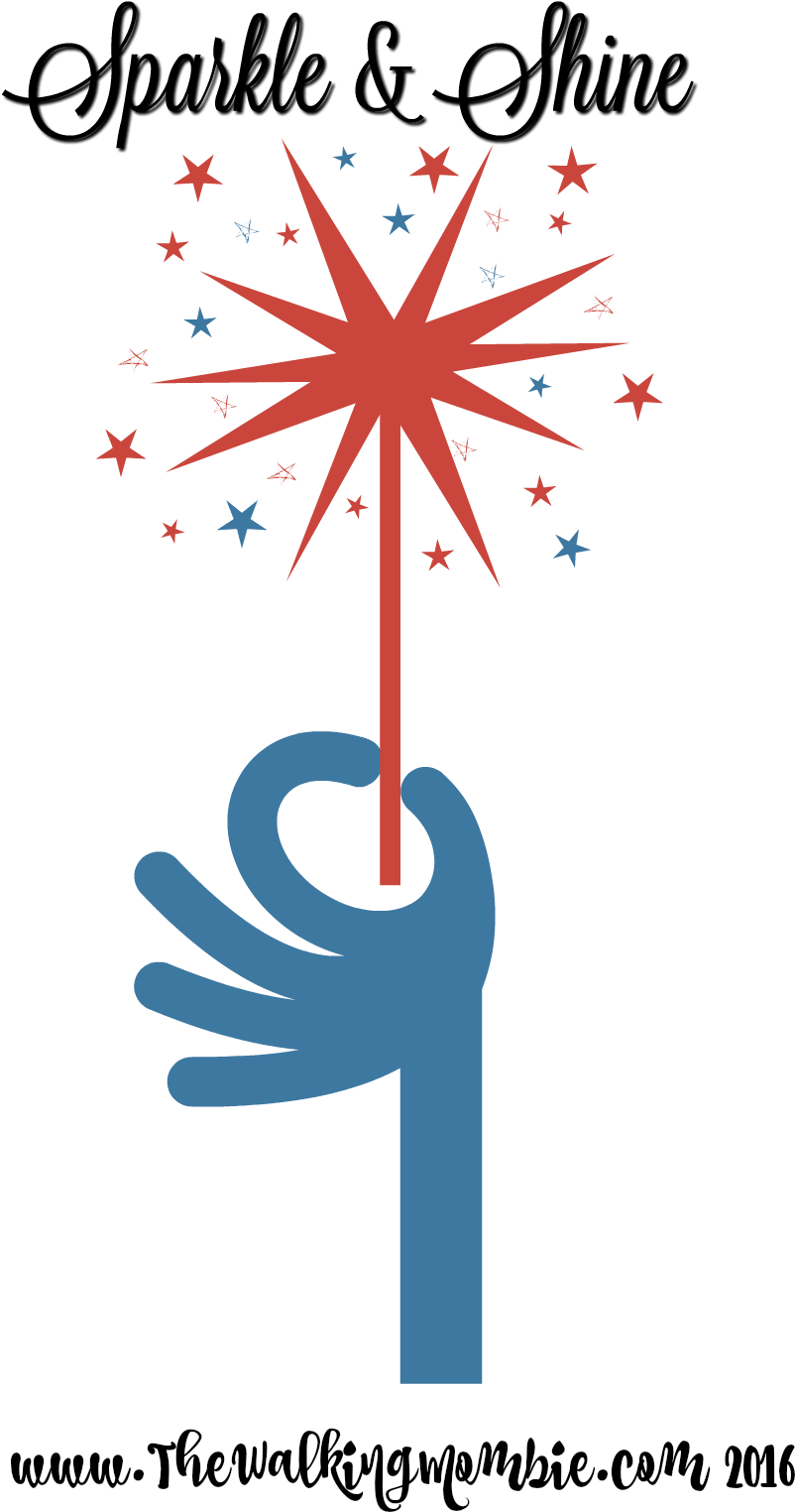 Free 4th Of July Clipart-sparkle & Shine From Www - Clip Art (902x1567), Png Download
