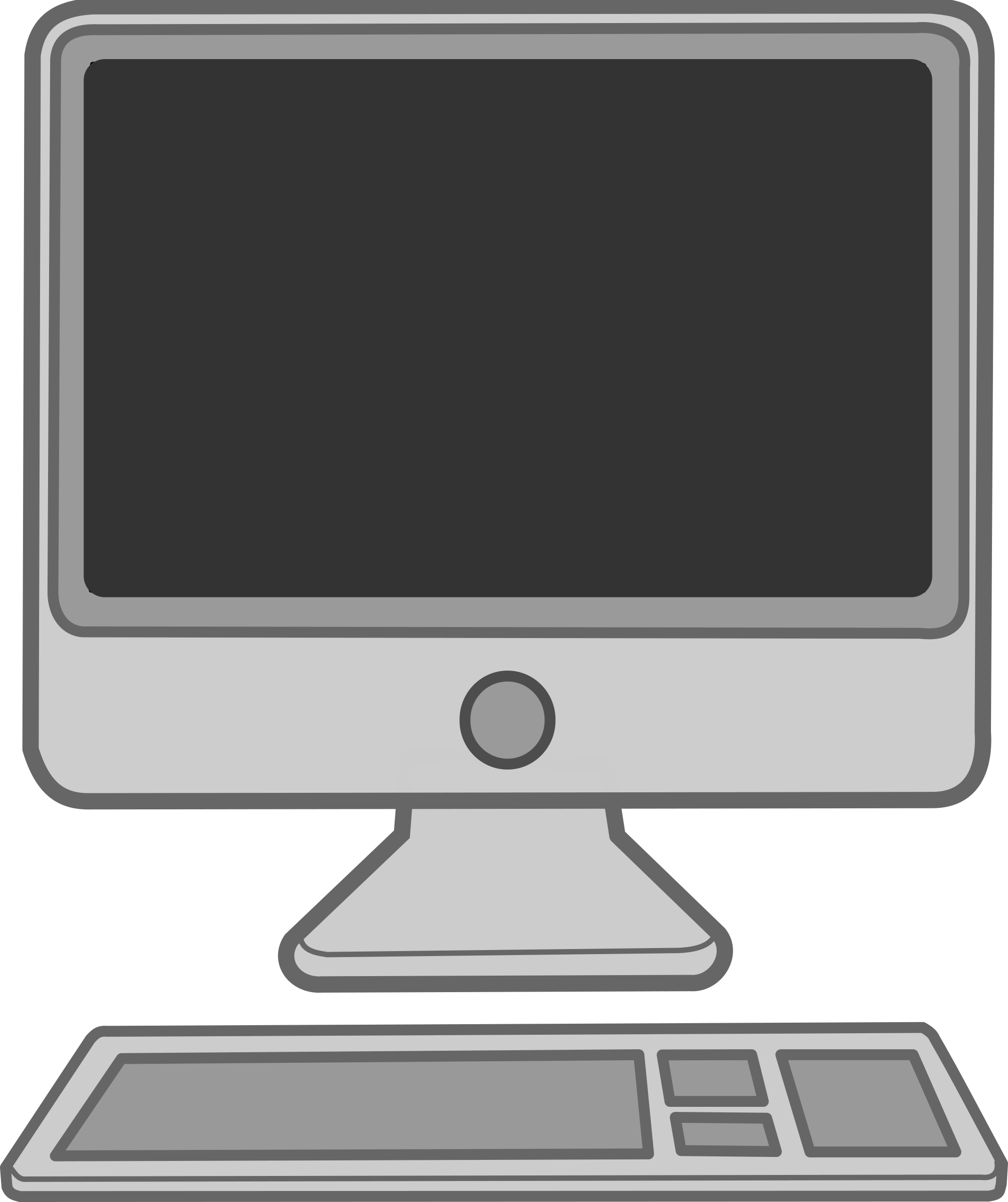This Free Icons Png Design Of Mac-style Computer (2013x2400), Png Download