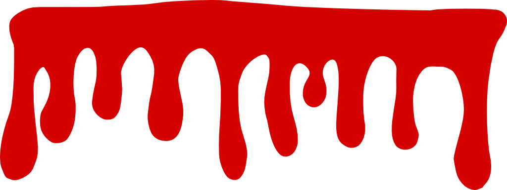 Blood Drip - Blood Drip Png (1024x385), Png Download