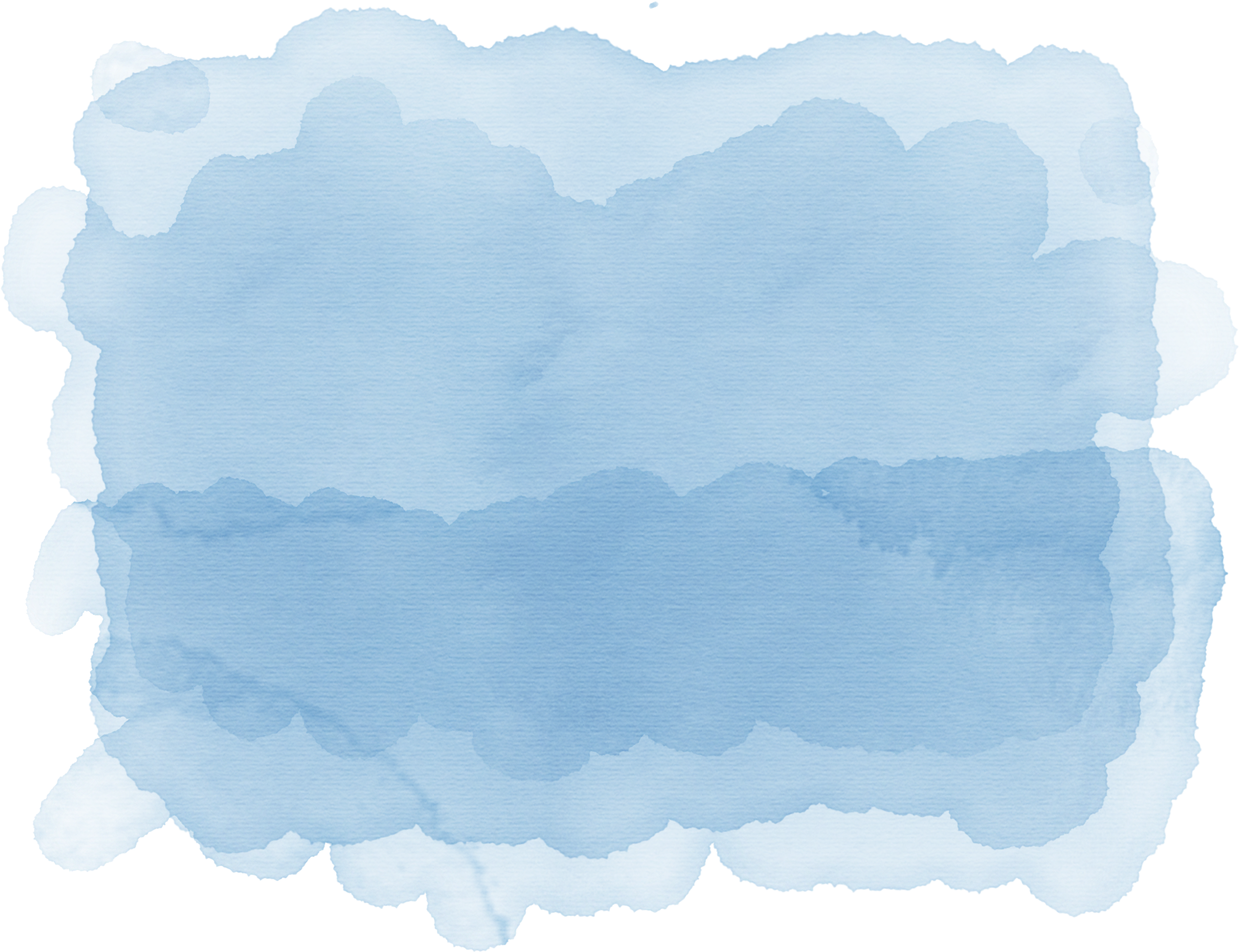 Blue Watercolor - Watercolor Paint (2732x2048), Png Download