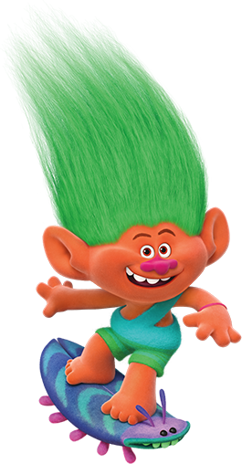 Тополек Персонаж Мультфильма «тролли» - Trolls Aspen (265x508), Png Download