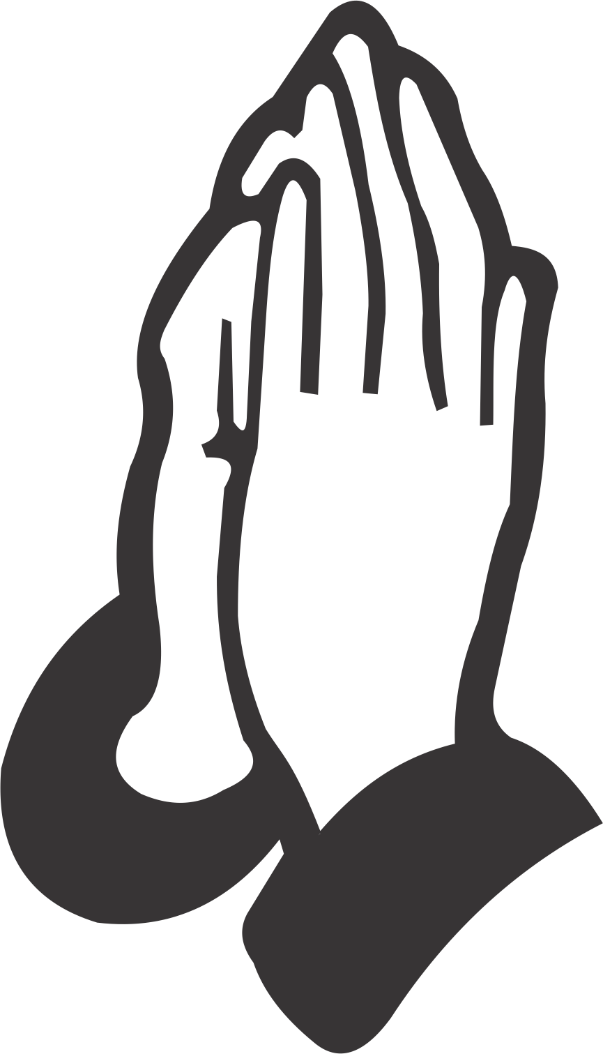 Praying Hands - Portable Network Graphics (865x1511), Png Download