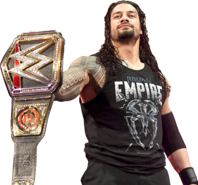 Roman Reigns Png Free Download - Wwe Roman Reigns Cool (400x375), Png Download