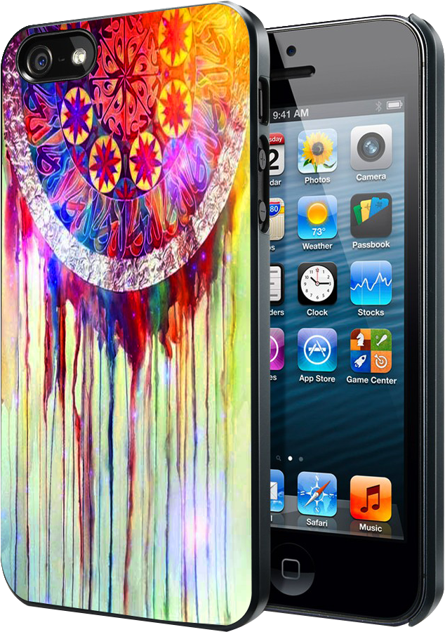 Dream Catcher Watercolor Dripping 2 Iphone 4 4s 5 5s - Ipod Touch Justin Bieber Cases (874x1124), Png Download