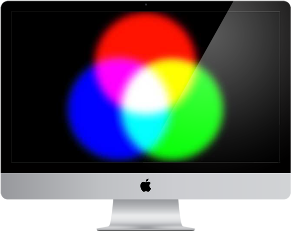 How Is White Made On A Computer Screen - Graphics (1200x470), Png Download