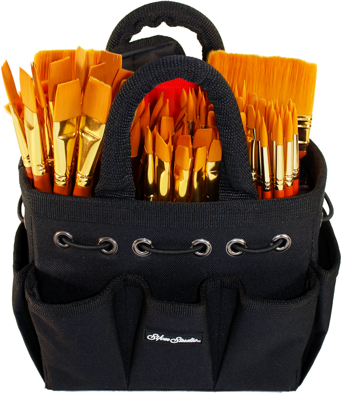 Silver Brush Sterling Studio Open Stock Art Class Pack - Silver Brush Sterling Studio Open Stock Assortment, (807x900), Png Download