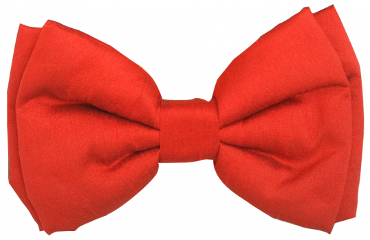 Collars - Crimson Red - Bow-tie - Red Bow Tie Transparent (540x350), Png Download