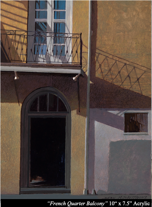 Dean Mitchell > French Quarter Balcony - Dean Mitchell Auto Mall (625x675), Png Download