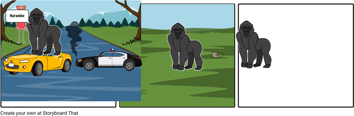 Western Lowland Gorilla (1164x385), Png Download