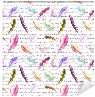 Watercolor Seamless Pattern For Wallpaper Wall Mural - Tapety Papírové Holubí Abstrakce Wp-9808, 0,53x10,05 (400x400), Png Download
