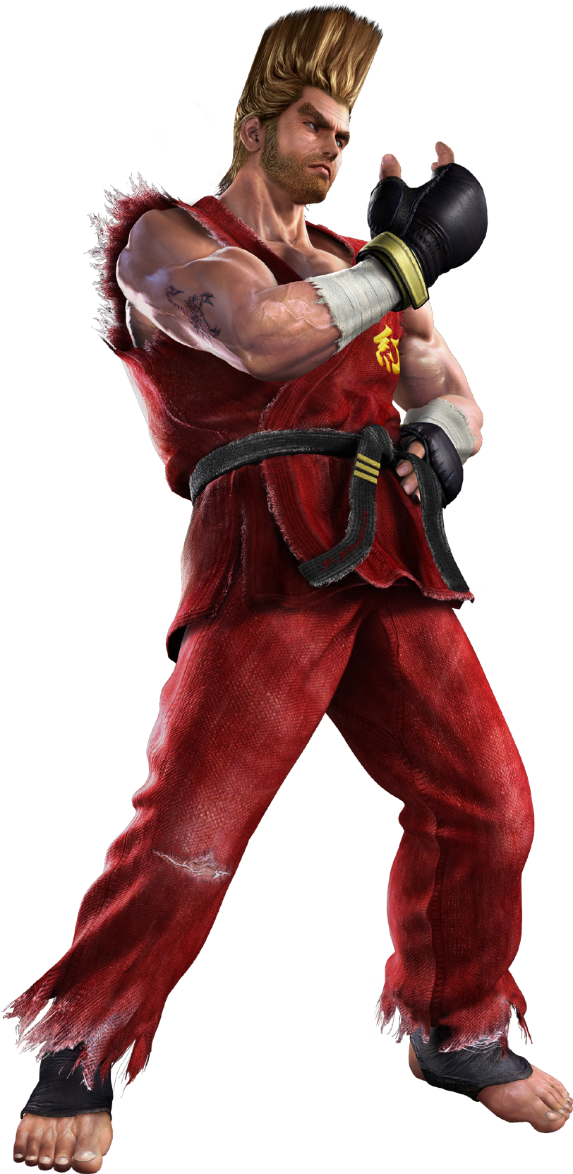 Full-body Cg Art Image - Paul Phoenix Tekken 6 (992x1800), Png Download