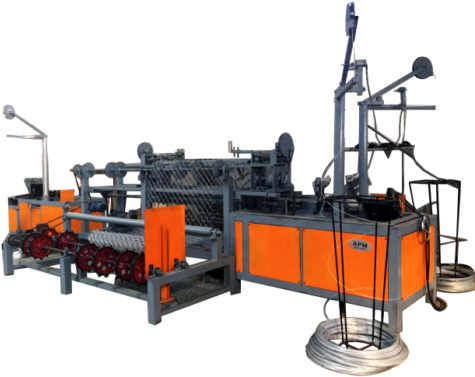 Double Wire Chian Link Fence Machine - Fence (480x390), Png Download