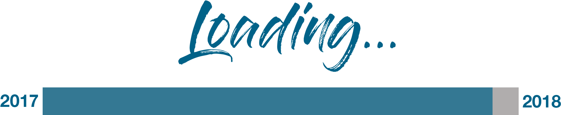 Click The Loading Button To Download Your Free End - Calligraphy (2000x1200), Png Download