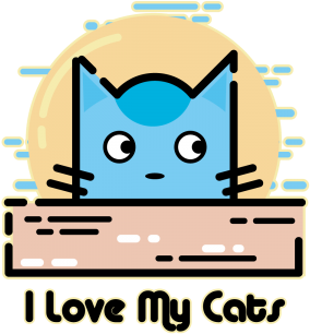 Cat Tshirt Design, Cat, Vector, Cute Png And Vector - T-shirt (360x360), Png Download