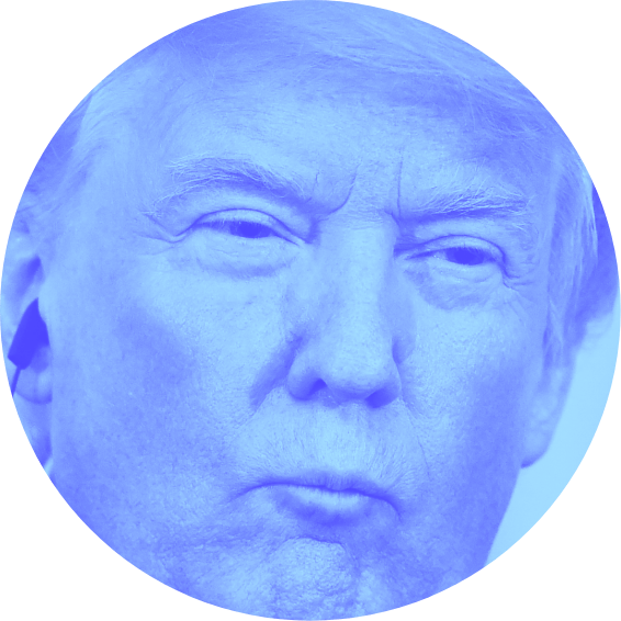 Trump Newspaper Ozy - Trump Eating Paper (566x566), Png Download