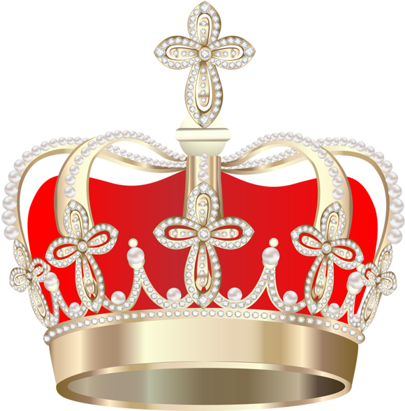Transparent Crown Png Picture - Crown With No Background (598x600), Png Download