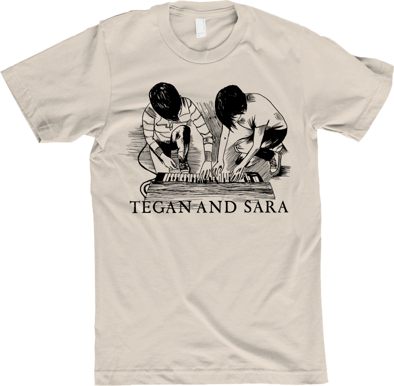 A - Tegan And Sara The Con Shirt (792x776), Png Download