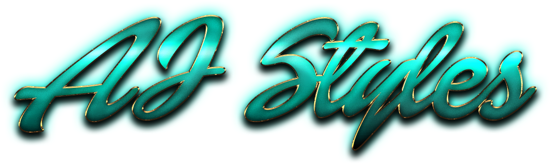 Aj Styles Name Logo Png - Calligraphy (1568x400), Png Download