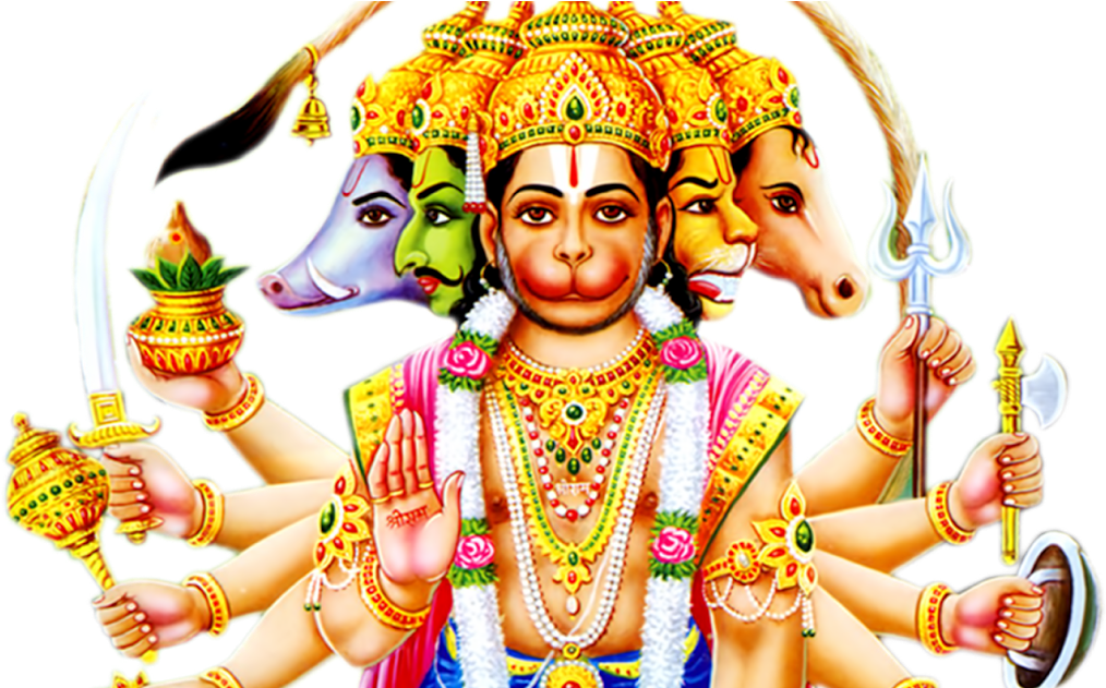 Hanuman Png Background Image - Lord Hanuman Good Morning (1024x538), Png Download