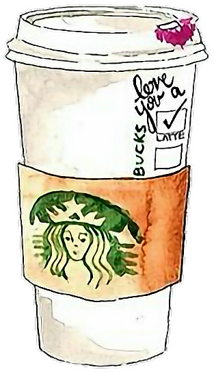 Report Abuse - Drawing Coffee By Watercolor (384x696), Png Download