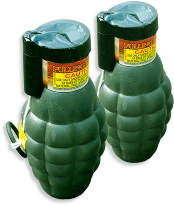 Pulling Smoke Grenade - Smoke Grenade Firework (700x700), Png Download