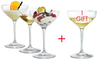 Spiegelau Special Glasses Dessert/champagne Saucer - Dessert Bowl/champagne 4 Pcs (420x340), Png Download
