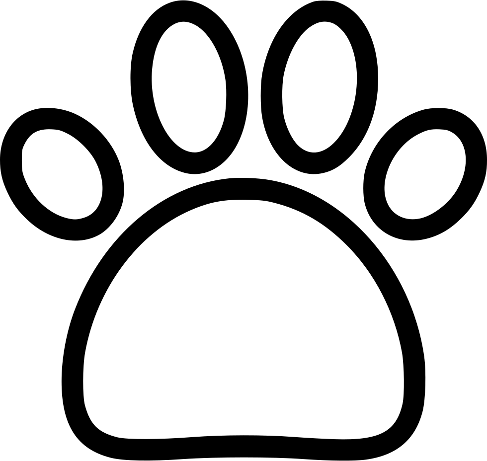 Paw Comments - Paw Icon Png (980x928), Png Download