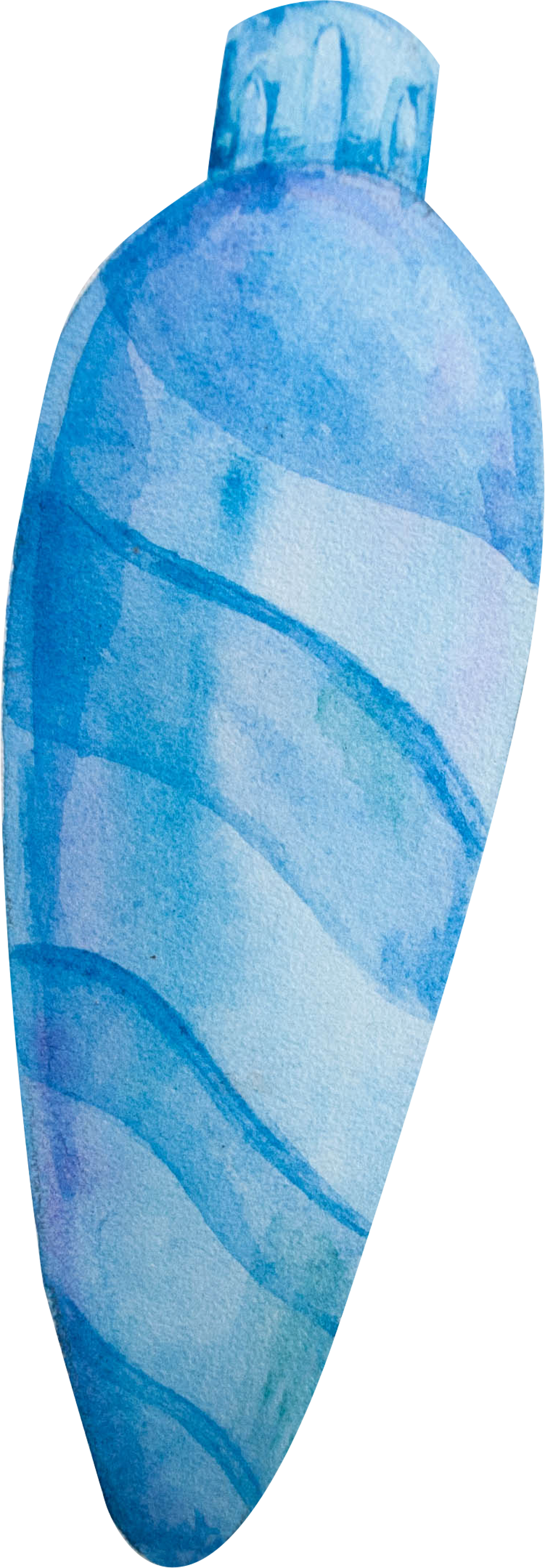 Hand Painted Cartoon Long Decorative Supplies Transparent - Portable Network Graphics (985x2831), Png Download