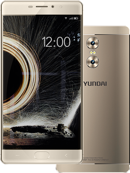 Celular Hyundai Doble Camara (430x581), Png Download