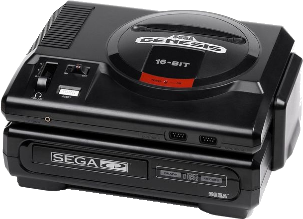 Sega Cd - Sega Cd Model 1 (640x474), Png Download