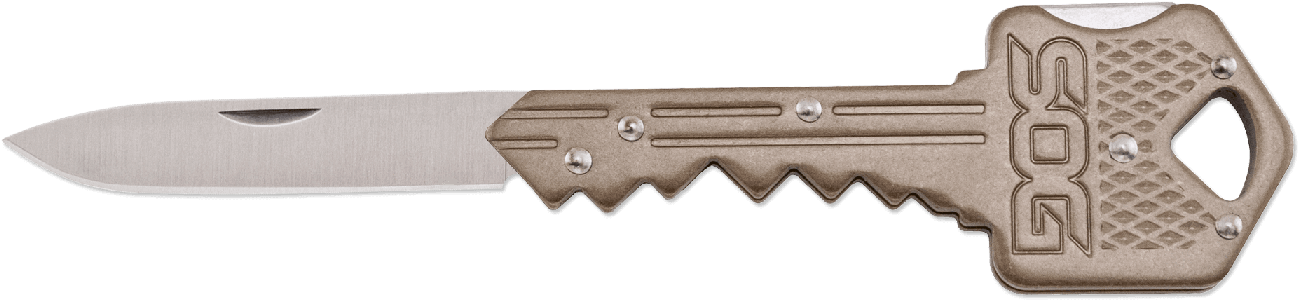 Specifications - Sog Key Knife, Brass (1330x546), Png Download