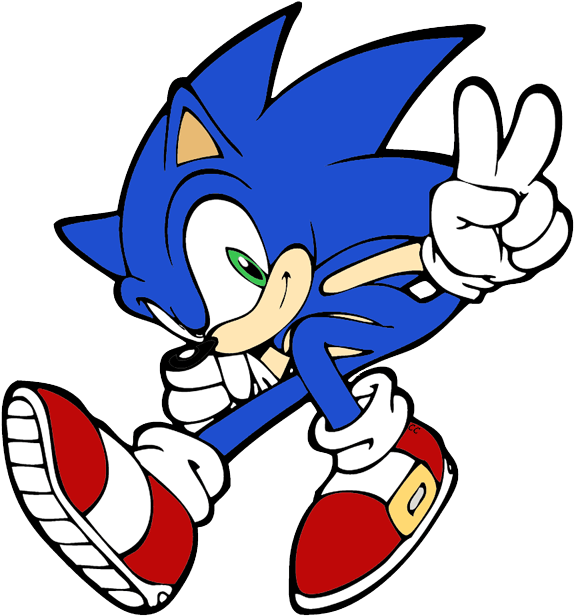 Sonic - Sonic The Hedgehog (582x632), Png Download