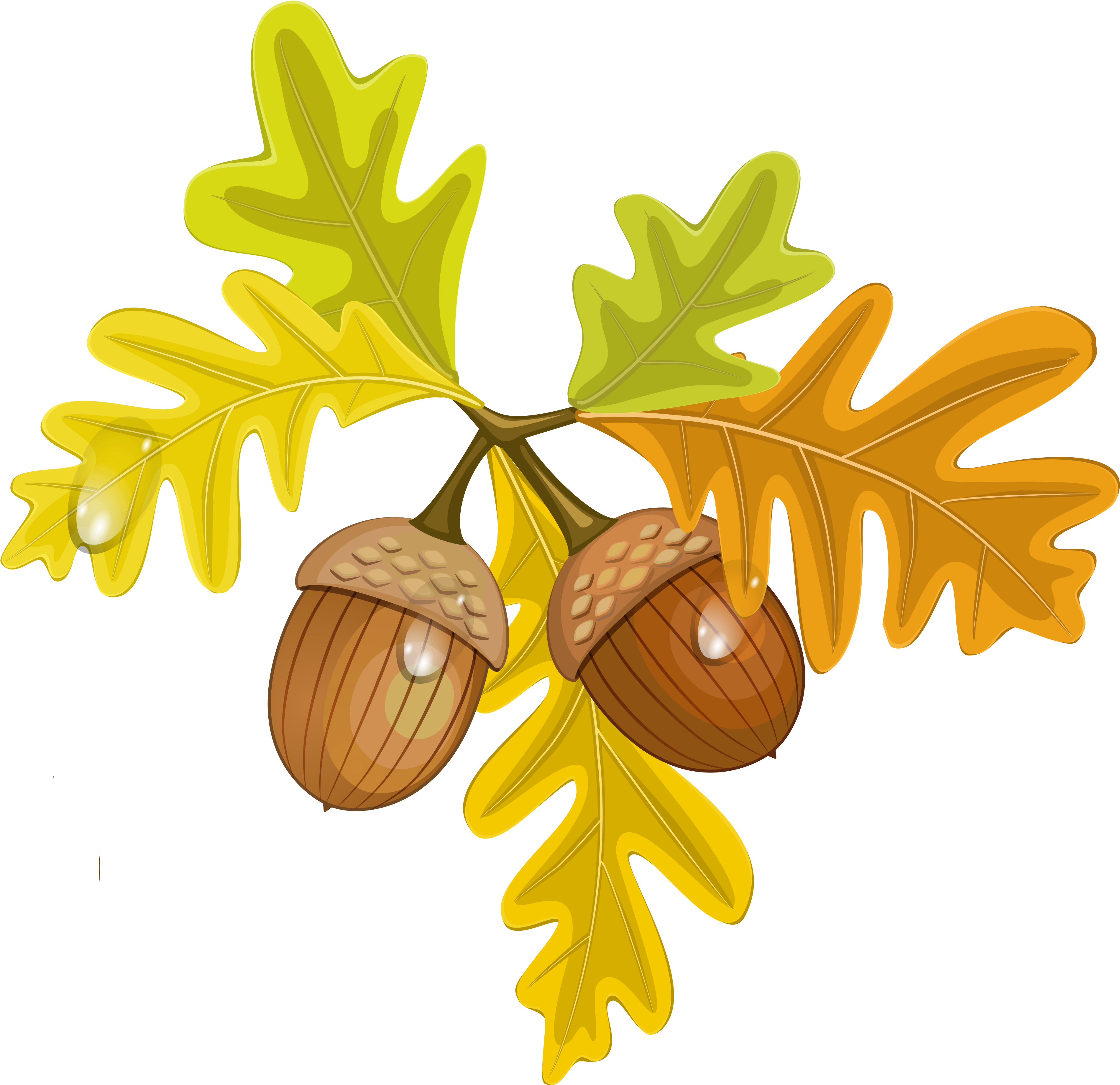 Clipart Gallery Fall Leaves Free - Transparent Background Fall Leaves Clipart (4110x3898), Png Download