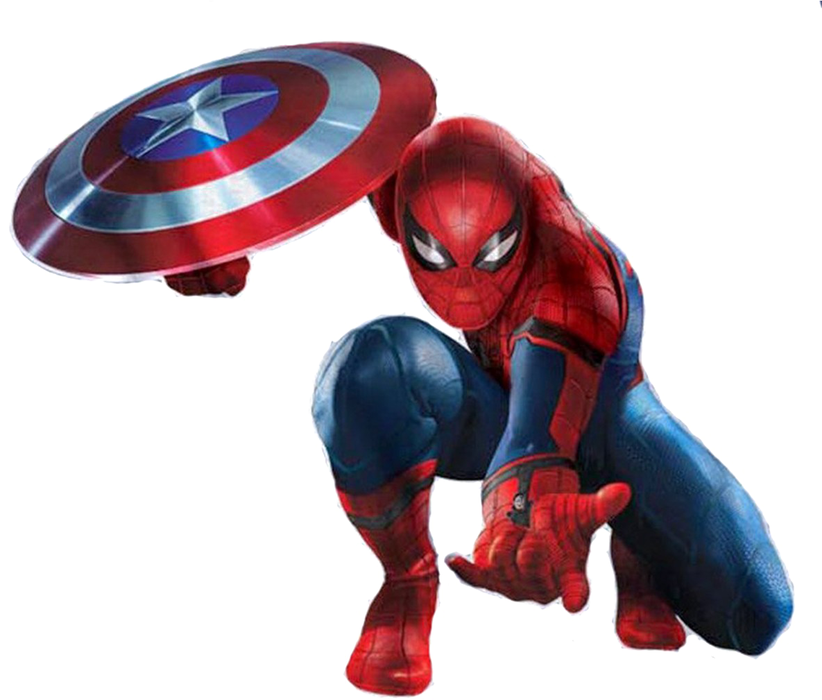 Spider-man Captain America Marvel Cinematic Universe (1200x1044), Png Download