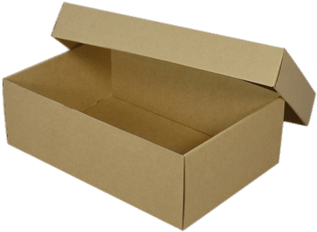Empty Brown Shoebox - Cajas Png (400x400), Png Download
