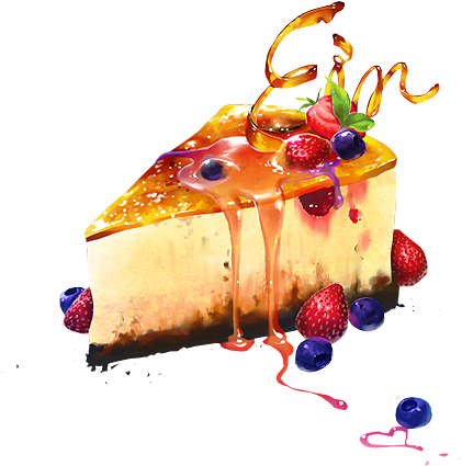 Vector Gateaux Tube Food Art Pinterest Illustrations - Sweets Art Watercolor (500x500), Png Download