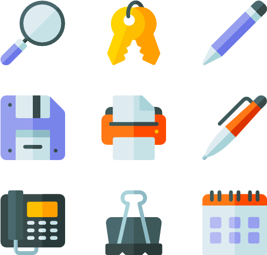 Stationery 50 Icons - Stationery (600x564), Png Download