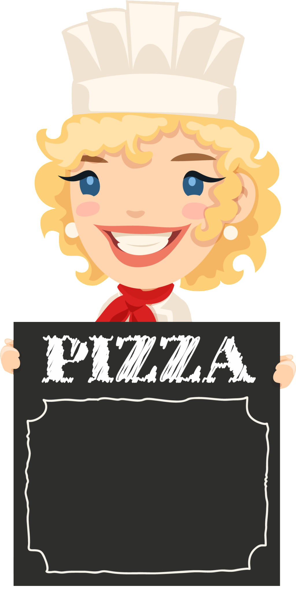 Western Restaurant Catering Industry Chef Cartoon Background - Restaurant (1024x2038), Png Download