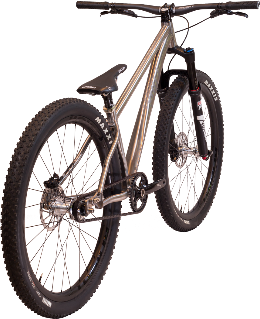 Beauty At Every Angle - Bicycle From Behind (2000x1125), Png Download