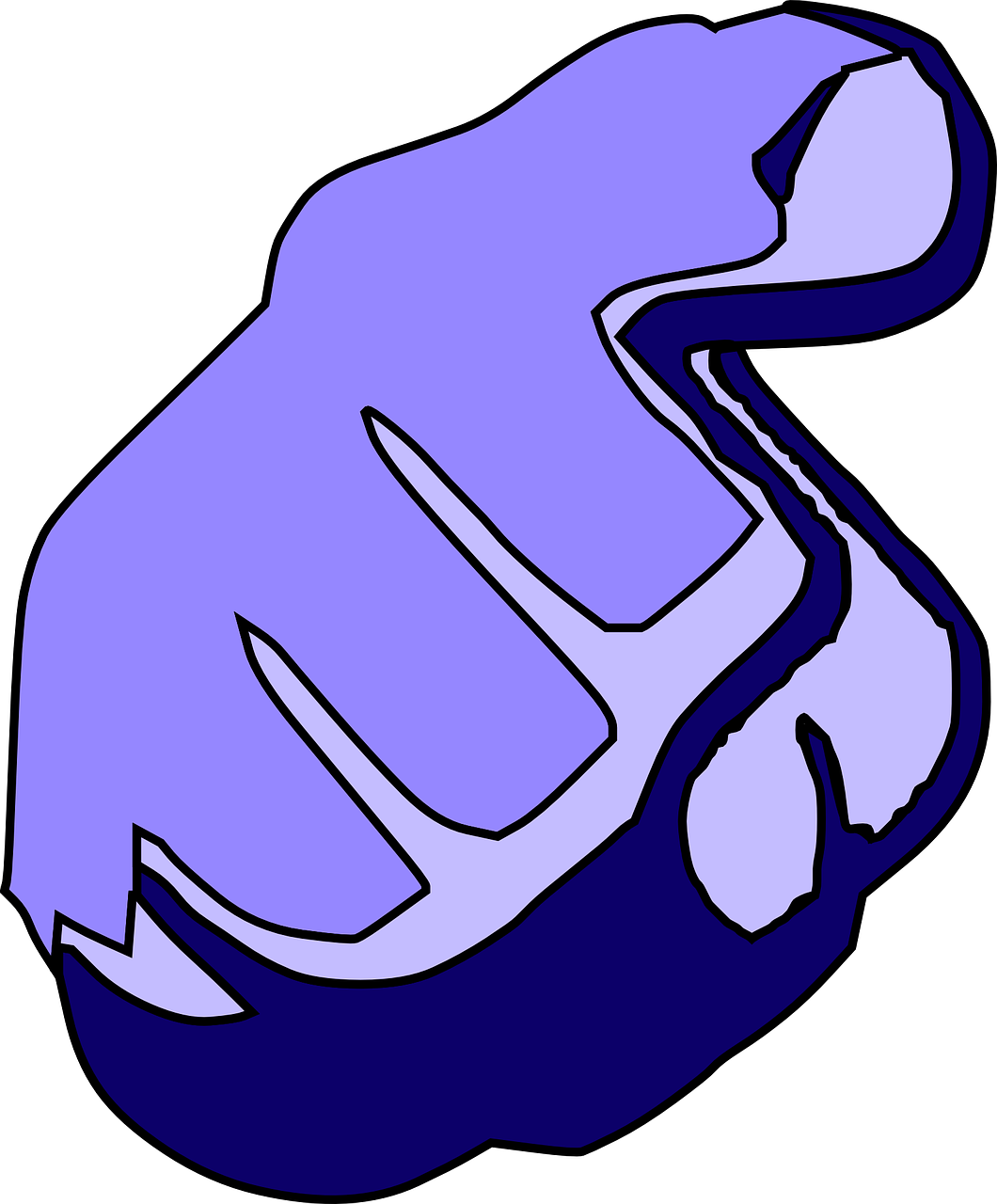 Pointing Hand Finger Svg Clip Arts 492 X 594 Px (492x594), Png Download