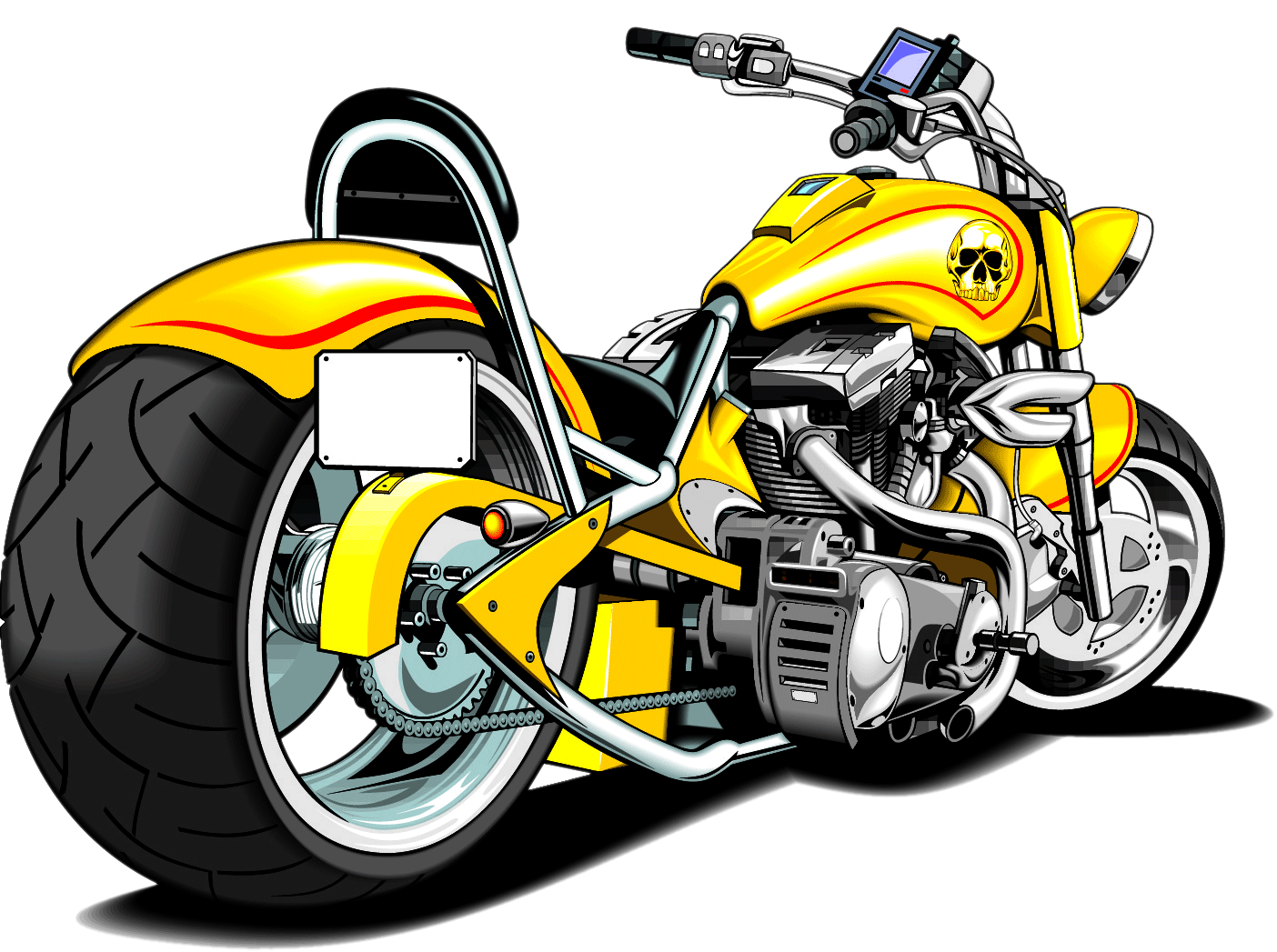 Bike Clipart Motorcycle Harley Davidson - Harley Davidson Png Motorcycle (1404x1047), Png Download