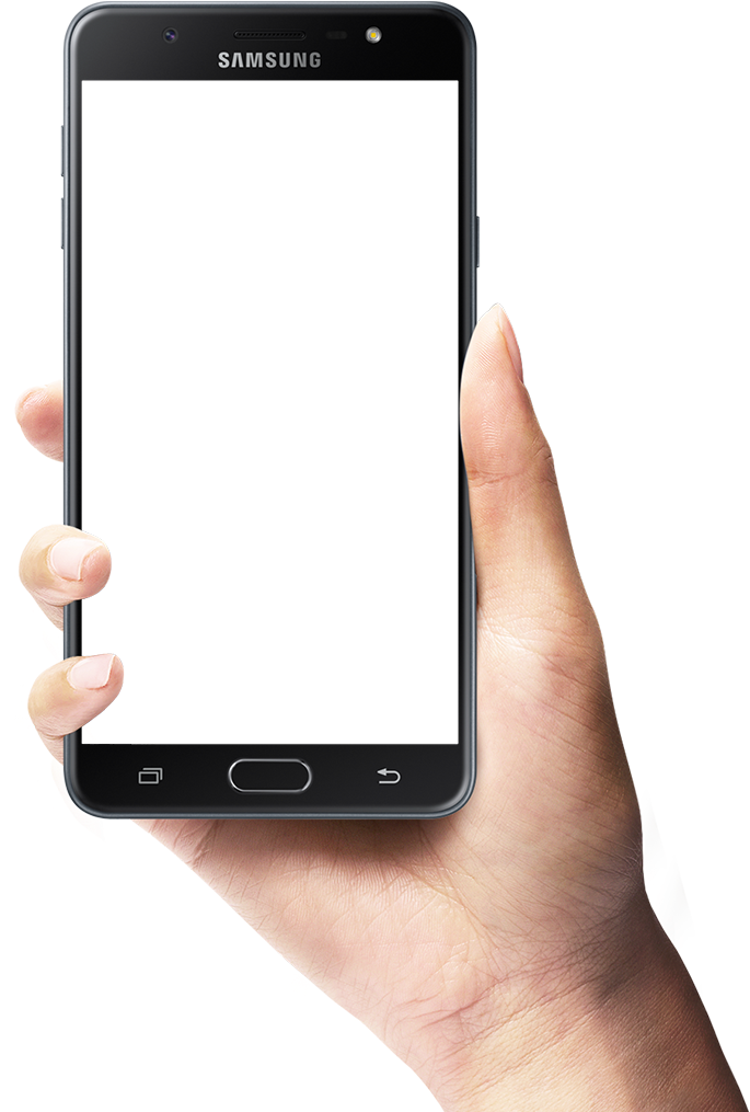 Download Transparent Phone In Hand Png Mobile Frame Png With Hand PNGkit
